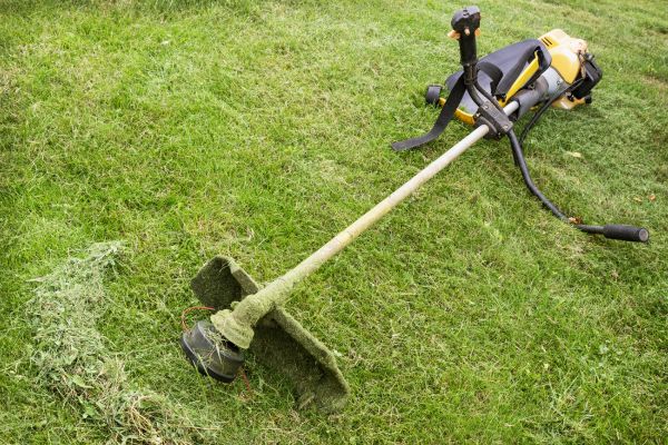 Hillside Weed Whacking in Southport